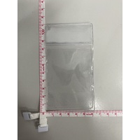Plastic Ticket Pockets T10 - Size 80 x 52MM - Pkt of 25